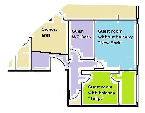 בית אירוח Tulips - For Travelers, Close To The Airport, Transport Possible סופיה